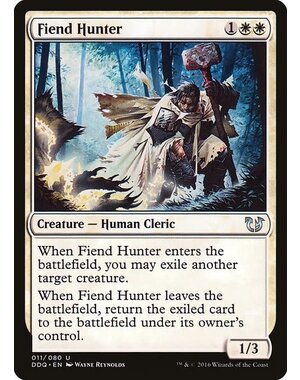 Magic: The Gathering Fiend Hunter (011) Moderately Played