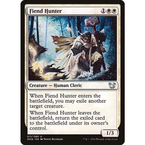 Magic: The Gathering Fiend Hunter (011) Moderately Played