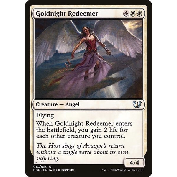 Magic: The Gathering Goldnight Redeemer (013) Lightly Played