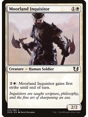 Magic: The Gathering Moorland Inquisitor (016) Moderately Played