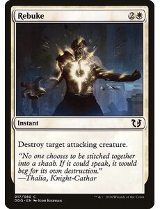 Magic: The Gathering Rebuke (017) Lightly Played