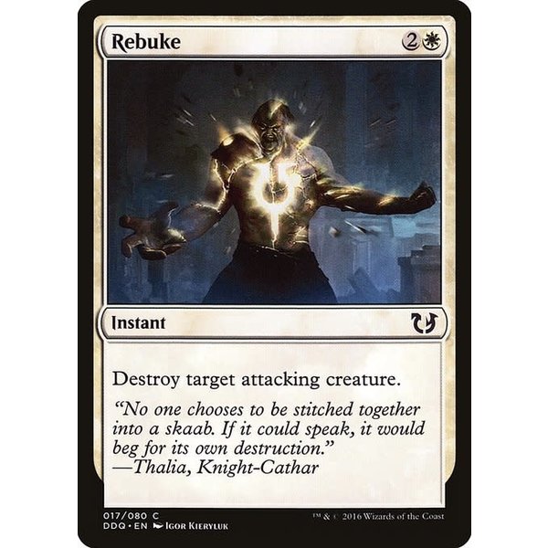 Magic: The Gathering Rebuke (017) Lightly Played