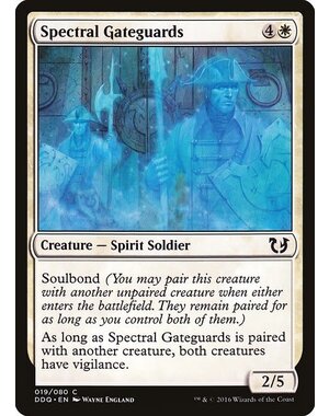 Magic: The Gathering Spectral Gateguards (019) Moderately Played