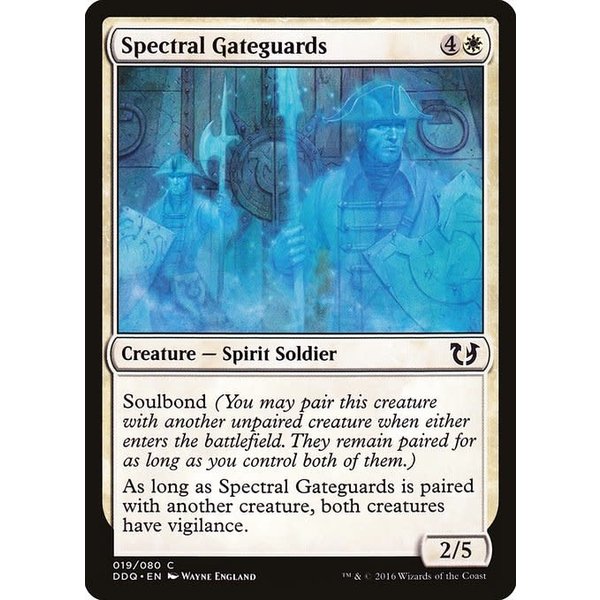 Magic: The Gathering Spectral Gateguards (019) Moderately Played