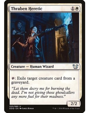 Magic: The Gathering Thraben Heretic (020) Lightly Played