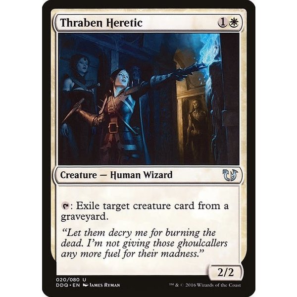Magic: The Gathering Thraben Heretic (020) Lightly Played