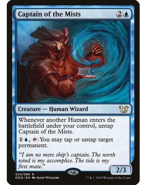 Magic: The Gathering Captain of the Mists (024) Moderately Played