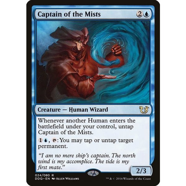 Magic: The Gathering Captain of the Mists (024) Moderately Played