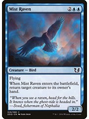 Magic: The Gathering Mist Raven (026) Moderately Played