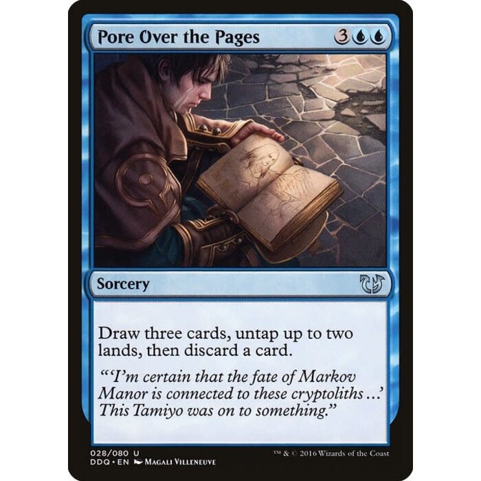Magic: The Gathering Pore Over the Pages (028) Lightly Played