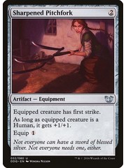 Magic: The Gathering Sharpened Pitchfork (032) Lightly Played