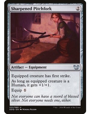 Magic: The Gathering Sharpened Pitchfork (032) Lightly Played
