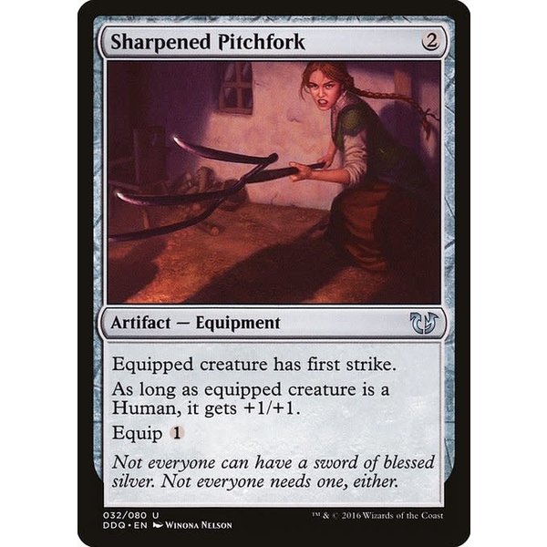 Magic: The Gathering Sharpened Pitchfork (032) Lightly Played