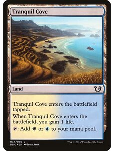 Magic: The Gathering Tranquil Cove (034) Moderately Played