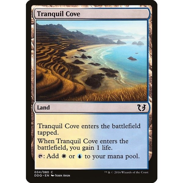 Magic: The Gathering Tranquil Cove (034) Moderately Played