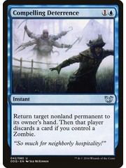 Magic: The Gathering Compelling Deterrence (042) Moderately Played