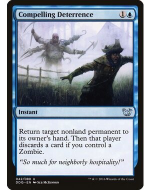 Magic: The Gathering Compelling Deterrence (042) Moderately Played