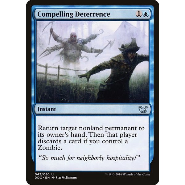Magic: The Gathering Compelling Deterrence (042) Moderately Played