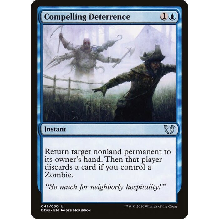 Magic: The Gathering Compelling Deterrence (042) Moderately Played