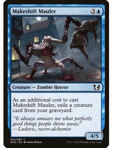 Magic: The Gathering Makeshift Mauler (045) Moderately Played