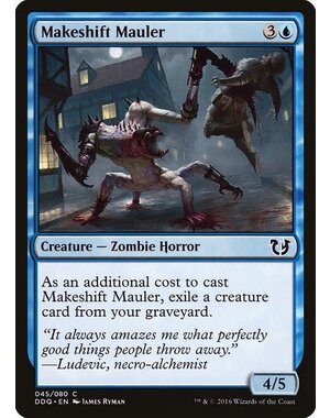 Magic: The Gathering Makeshift Mauler (045) Moderately Played