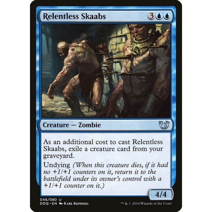 Magic: The Gathering Relentless Skaabs (046) Moderately Played