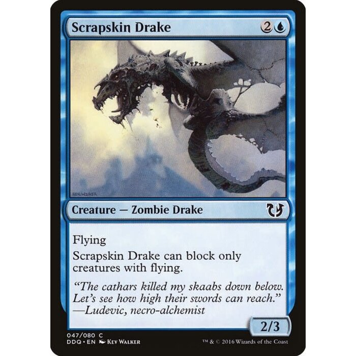 Magic: The Gathering Scrapskin Drake (047) Lightly Played