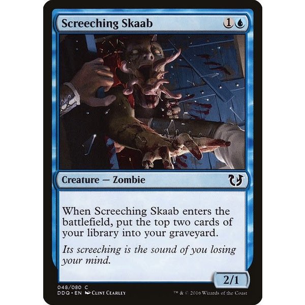 Magic: The Gathering Screeching Skaab (048) Moderately Played