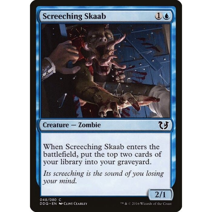 Magic: The Gathering Screeching Skaab (048) Moderately Played