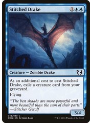 Magic: The Gathering Stitched Drake (049) Moderately Played
