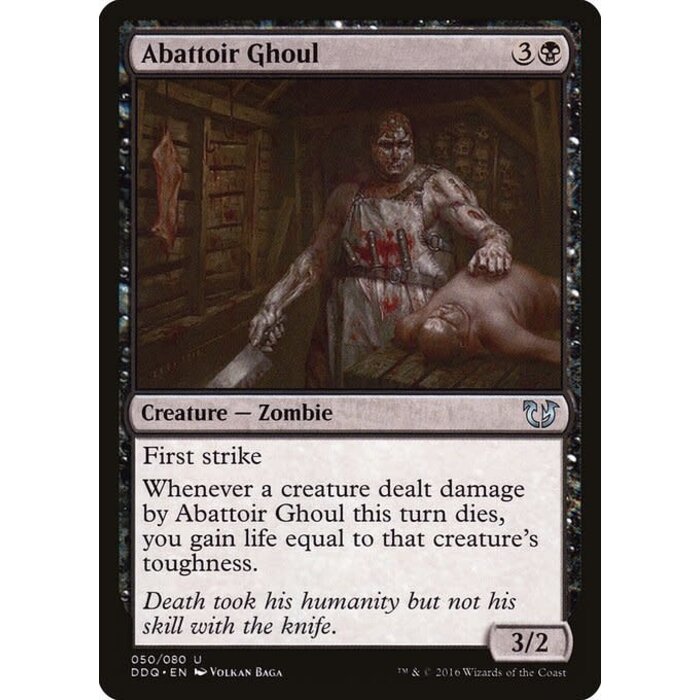 Magic: The Gathering Abattoir Ghoul (050) Lightly Played