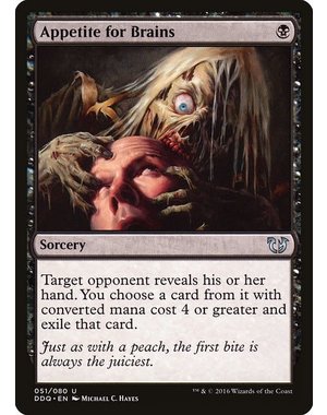 Magic: The Gathering Appetite for Brains (051) Lightly Played