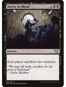 Magic: The Gathering Barter in Blood (052) Lightly Played