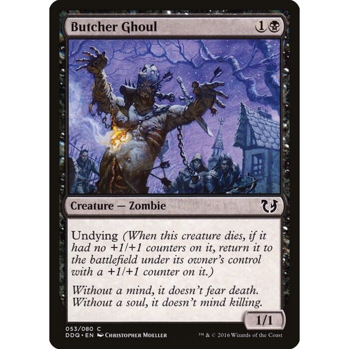 Magic: The Gathering Butcher Ghoul (053) Lightly Played