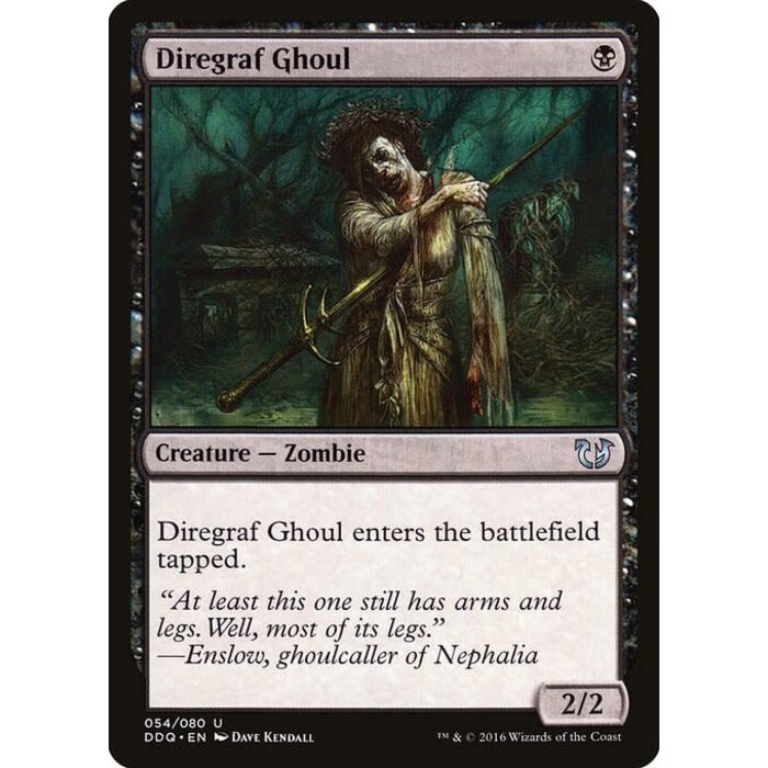 Magic: The Gathering Diregraf Ghoul (054) Lightly Played
