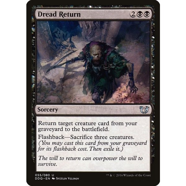 Magic: The Gathering Dread Return (055) Moderately Played