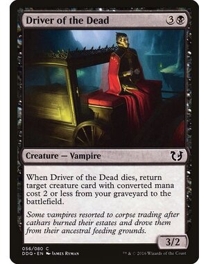 Magic: The Gathering Driver of the Dead (056) Moderately Played