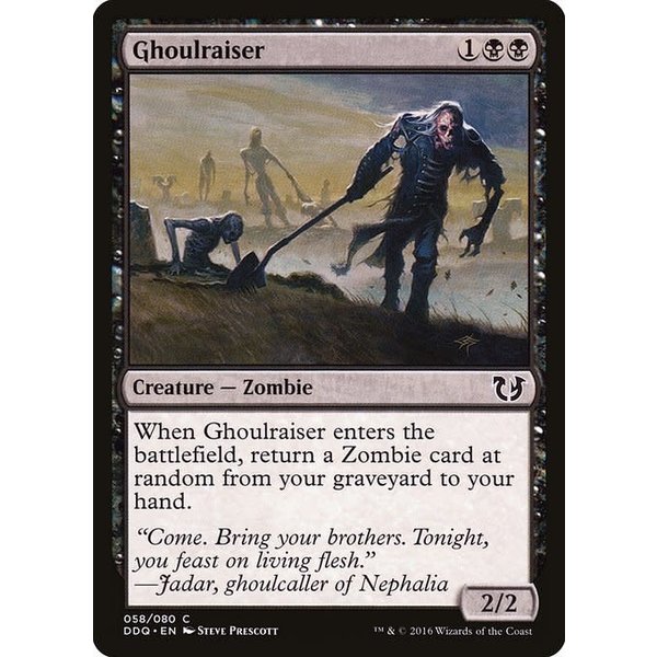 Magic: The Gathering Ghoulraiser (058) Lightly Played