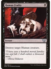 Magic: The Gathering Human Frailty (061) Lightly Played