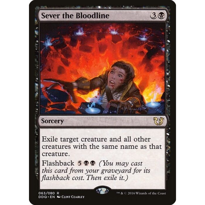 Magic: The Gathering Sever the Bloodline (063) Lightly Played