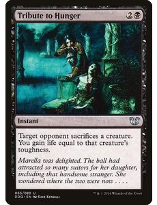Magic: The Gathering Tribute to Hunger (065) Moderately Played