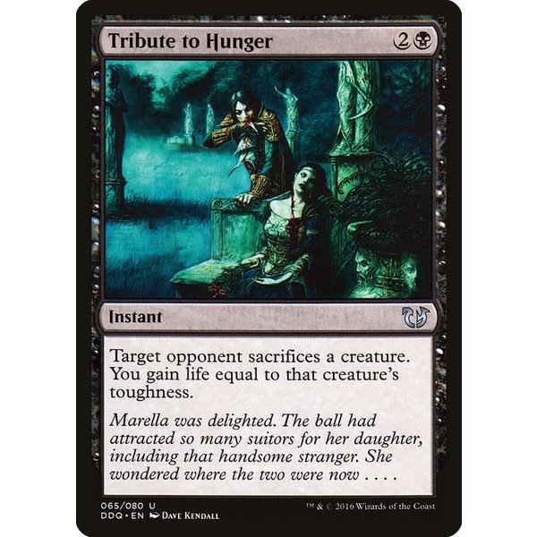 Magic: The Gathering Tribute to Hunger (065) Moderately Played