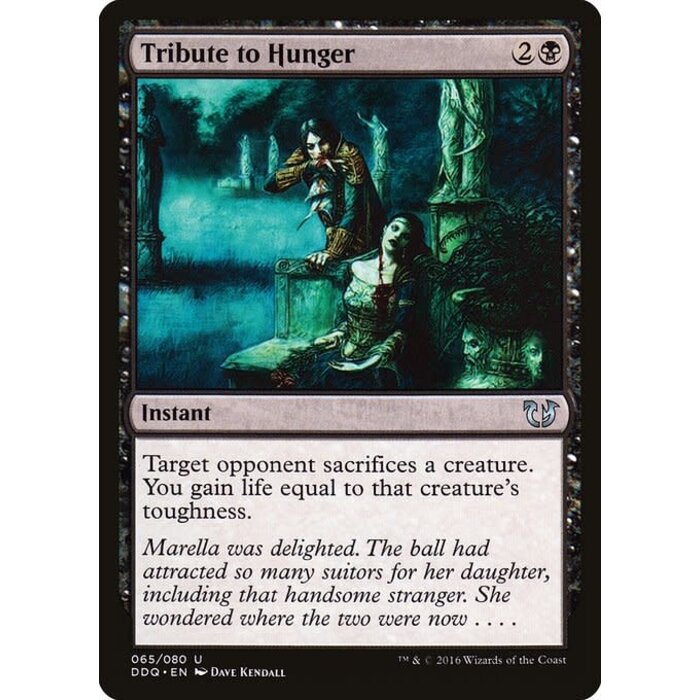 Magic: The Gathering Tribute to Hunger (065) Moderately Played