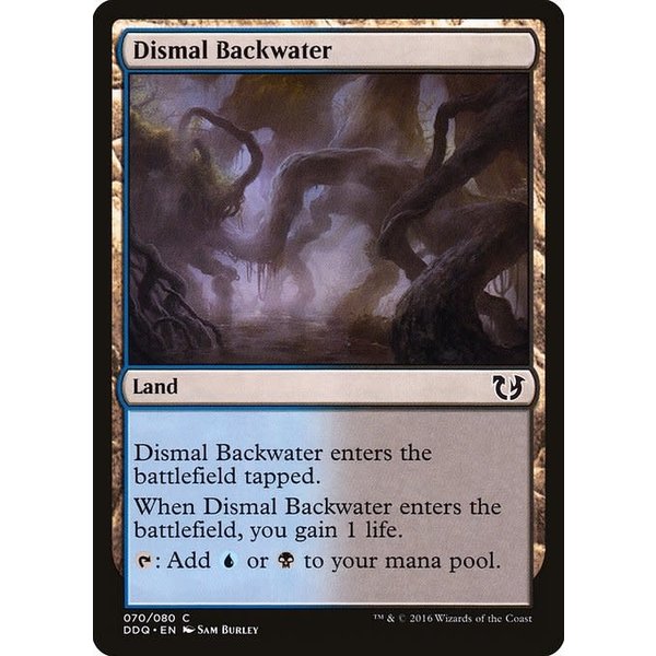 Magic: The Gathering Dismal Backwater (070) Moderately Played