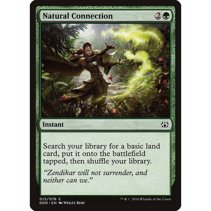 Magic: The Gathering Natural Connection (013) Lightly Played