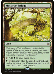 Magic: The Gathering Mosswort Bridge (029) Moderately Played