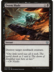 Magic: The Gathering Doom Blade (047) Lightly Played