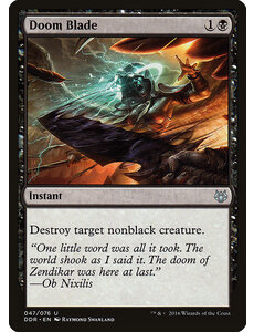 Magic: The Gathering Doom Blade (047) Lightly Played