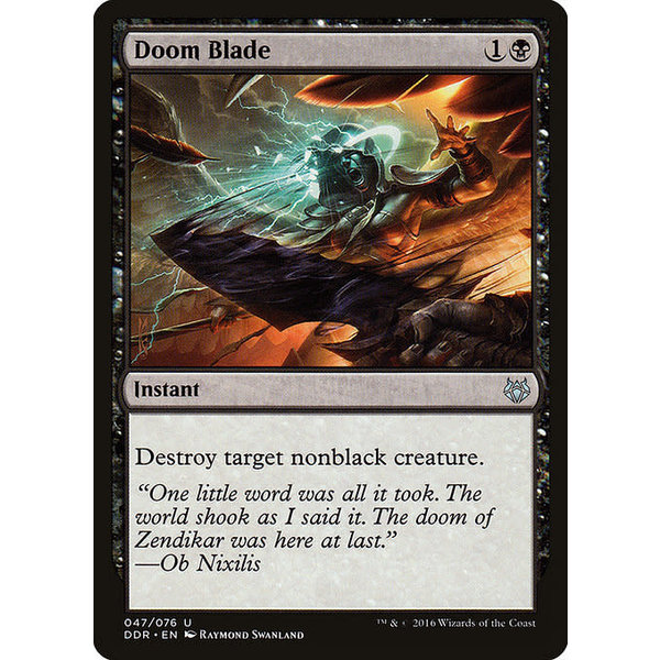 Magic: The Gathering Doom Blade (047) Lightly Played