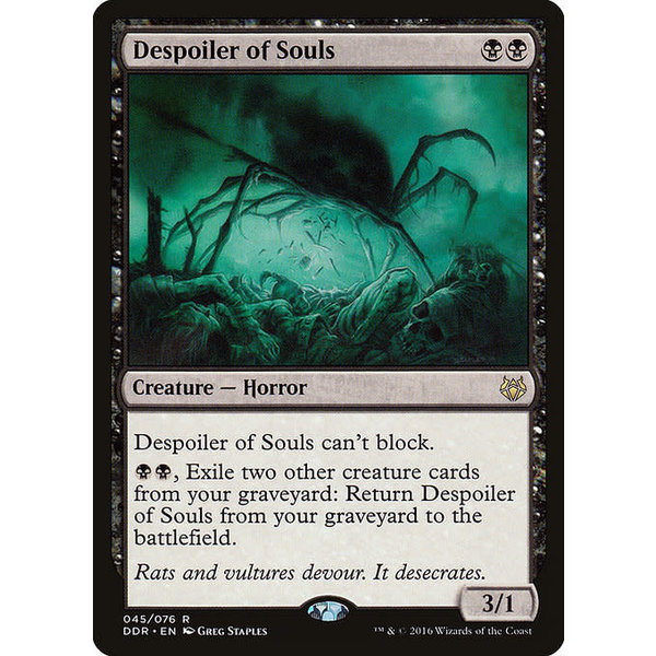 Magic: The Gathering Despoiler of Souls (045) Moderately Played